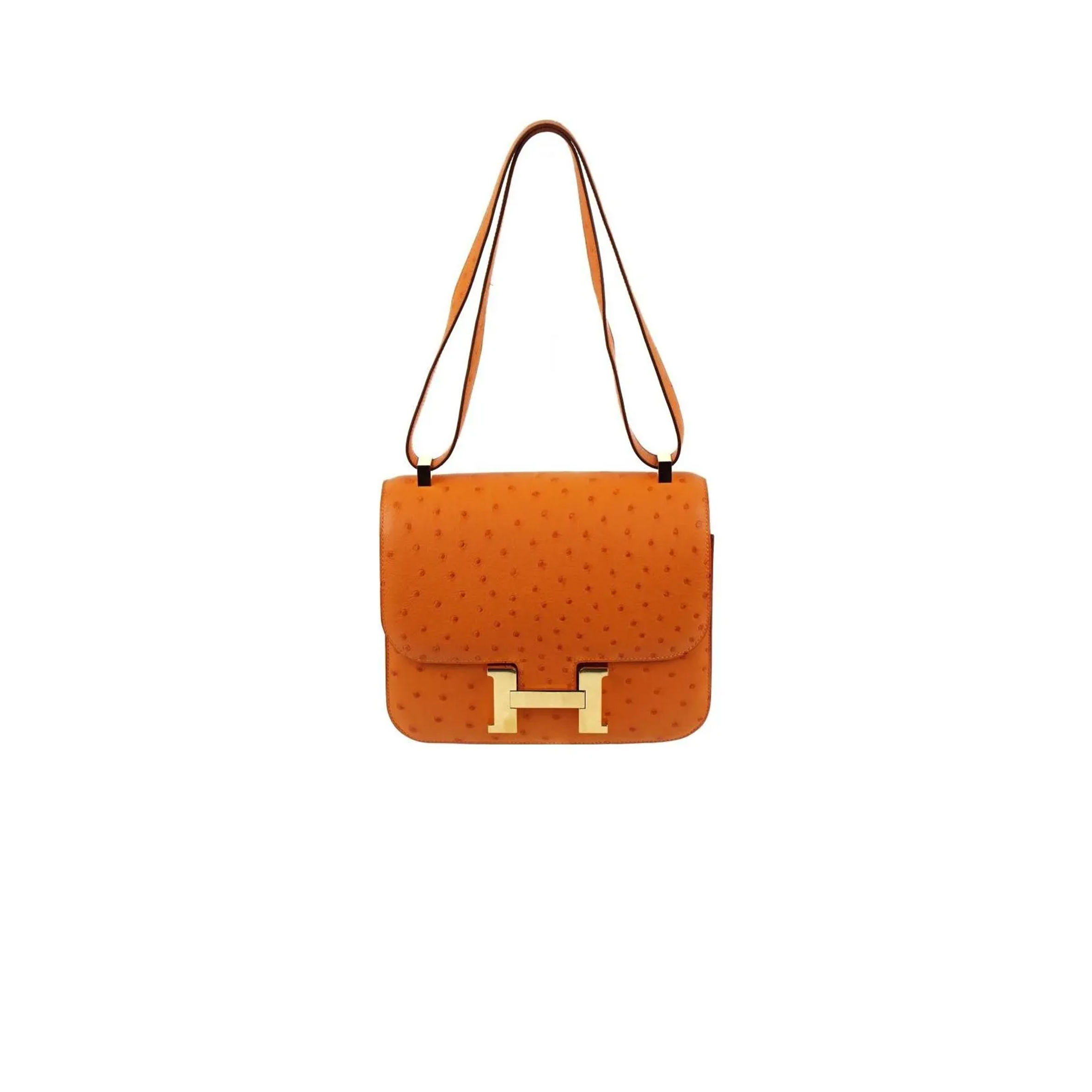 HERMES MASTER CONSTANCE 19 5K TANGERINE H083987CC5K(19*15*4cm)